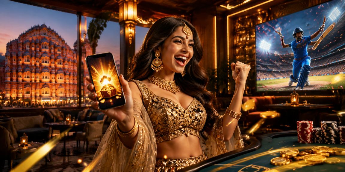 Player making deposit on cricket betting platform in Jaipur